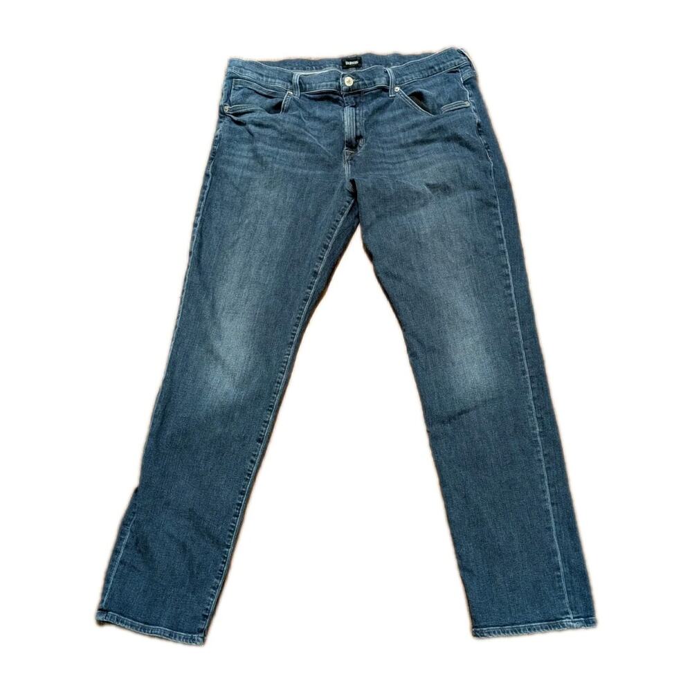Hudson Blake Slim Straight Jeans Mens Size 38 x 32 Evander Wash